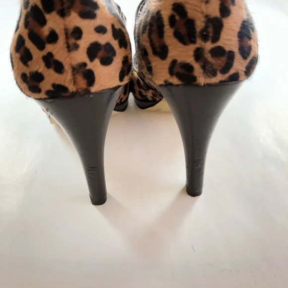 Franco Sarto Calf Hair heels Sz 5 1/2 - Picture 3 of 7